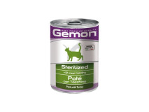 Hrana Umeda Pentru Pisici, Gemon Steril, Pate Cu Curcan, 400 g