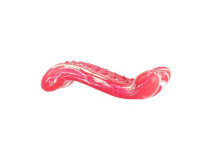 Jucarie Pentru Caini, HipHop, Dental, Os Antibacterian, Aroma Friptura De Vita, Cauciuc, 13.5 cm, A434253