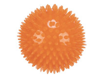 Jucarie Pentru Caini, Minge Arici, Plutitoare, 8 cm, Portocaliu, 33651