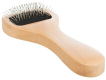 Perie Tesala Soft, Maner Lemn/Peri Metalici, 6x13 cm, 2358	
